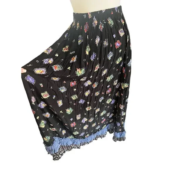 Vintage Looking Flowy Maxi Dress Size Small/Medium - Picture 5 of 9